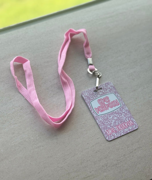 Hall Pass Set of 6 (Personalized)