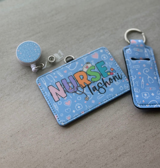 Healthcare ID Badge Holder (Personalized)