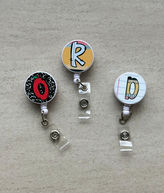 Teacher Badge Reel