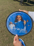 Custom Photo Fan with Matching Pouch