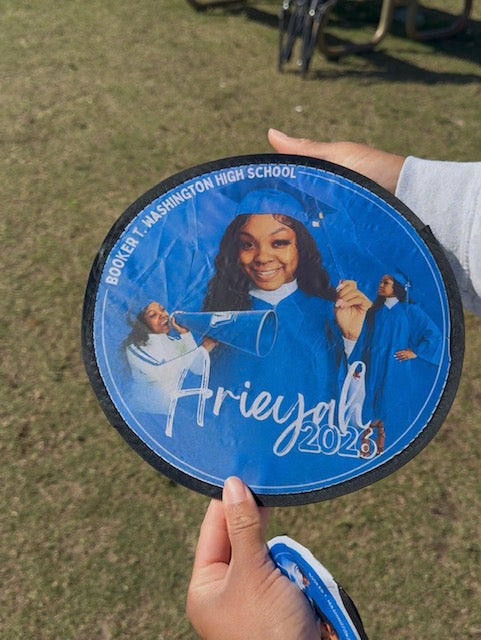 Hand Fan & Matching Pouch