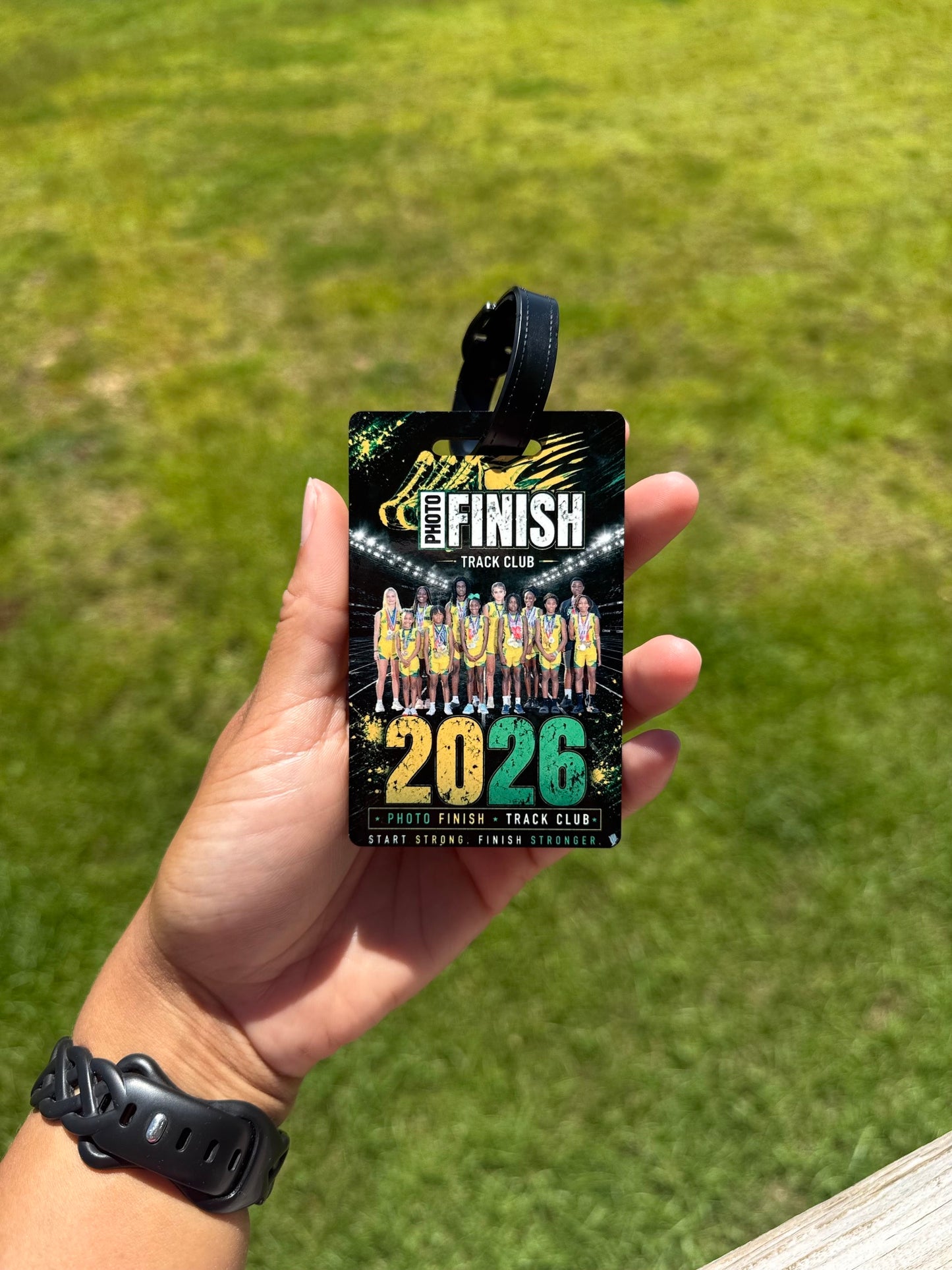 Personalized Sports Team Bag Tag